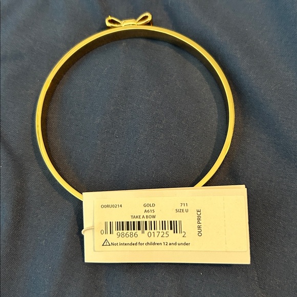 Kate Spade Gold Bow Accent Bracelet - Picture 3 of 3